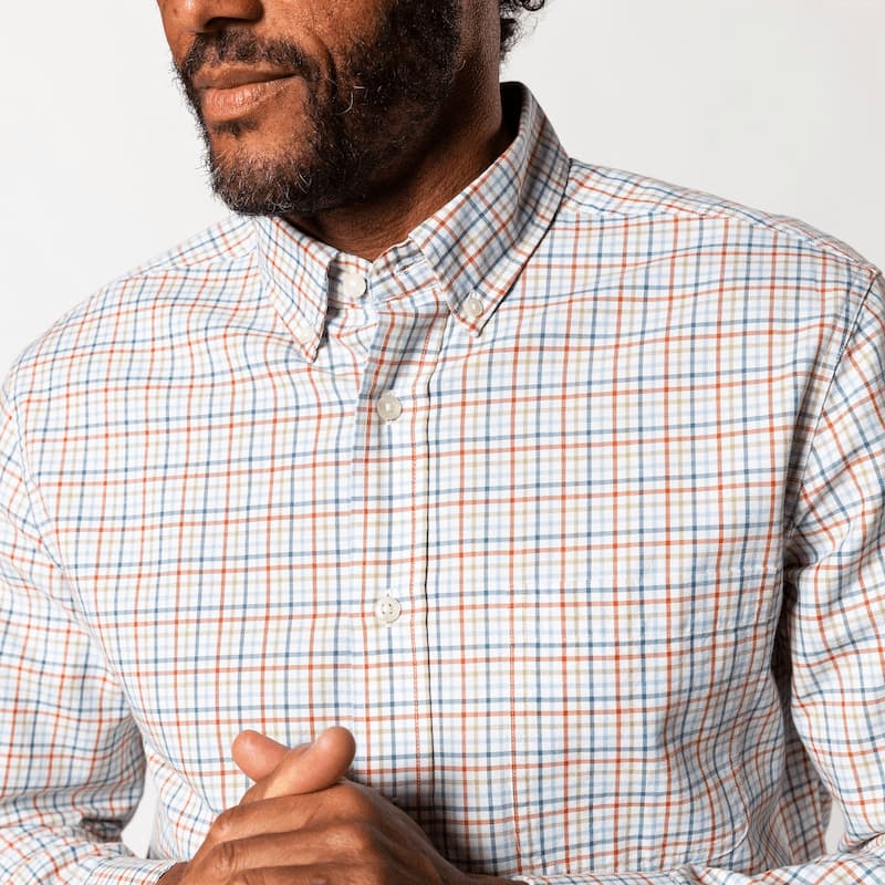 Duck Head Men's Long Sleeve Sport Shirt - Bennet Plaid - Image 2