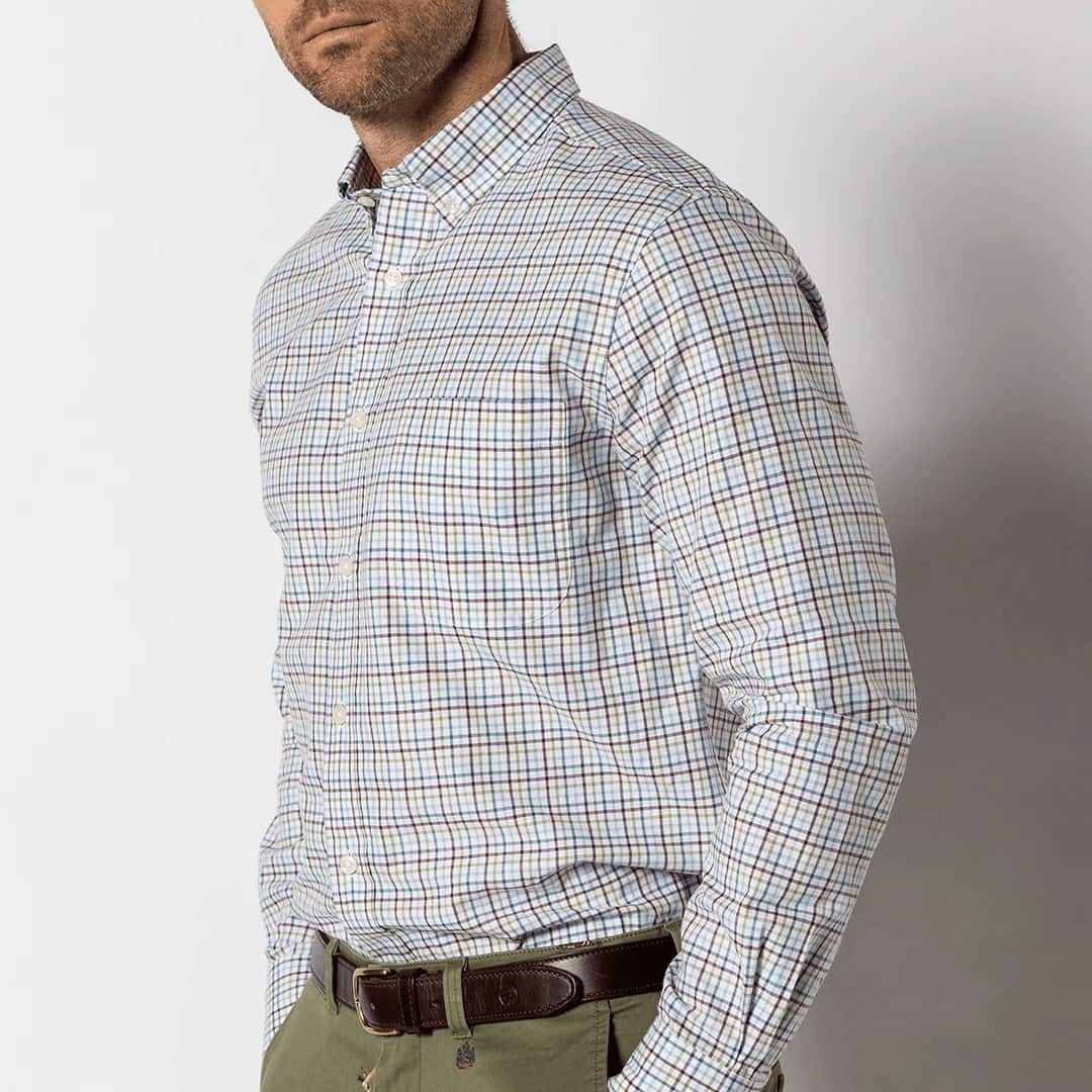 Duck Head Men's Long Sleeve Sport Shirt - Bennet Plaid - Image 6