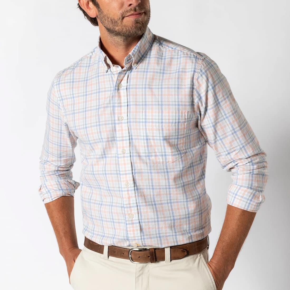 Duck Head Men's Long Sleeve Sport Shirt - Winston - Image 4