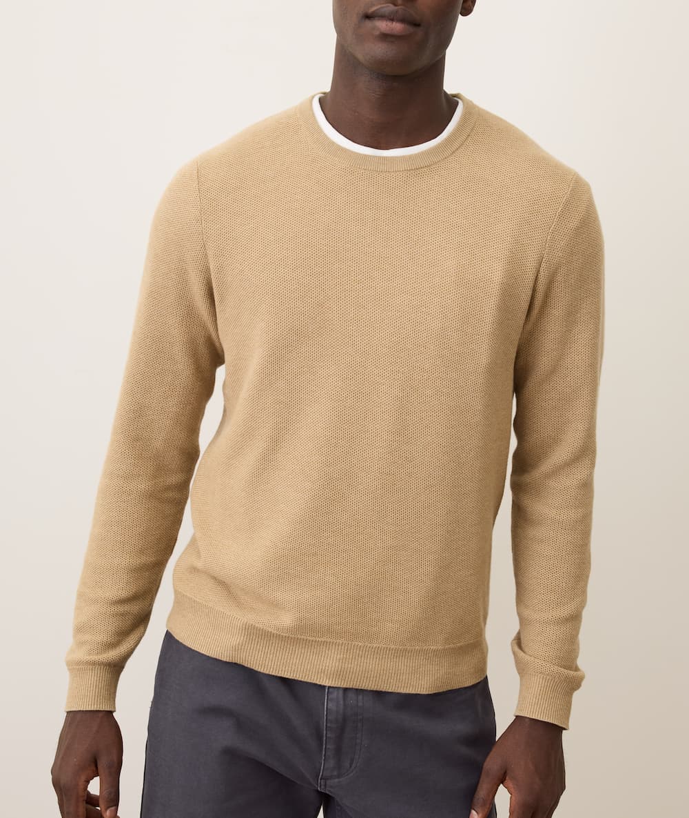 Marine Layer Men's Long Sleeve Sweater Tee - Image 2