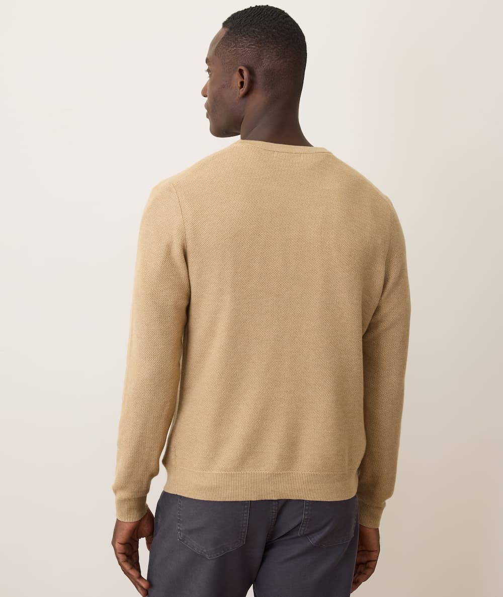 Marine Layer Men's Long Sleeve Sweater Tee - Image 3