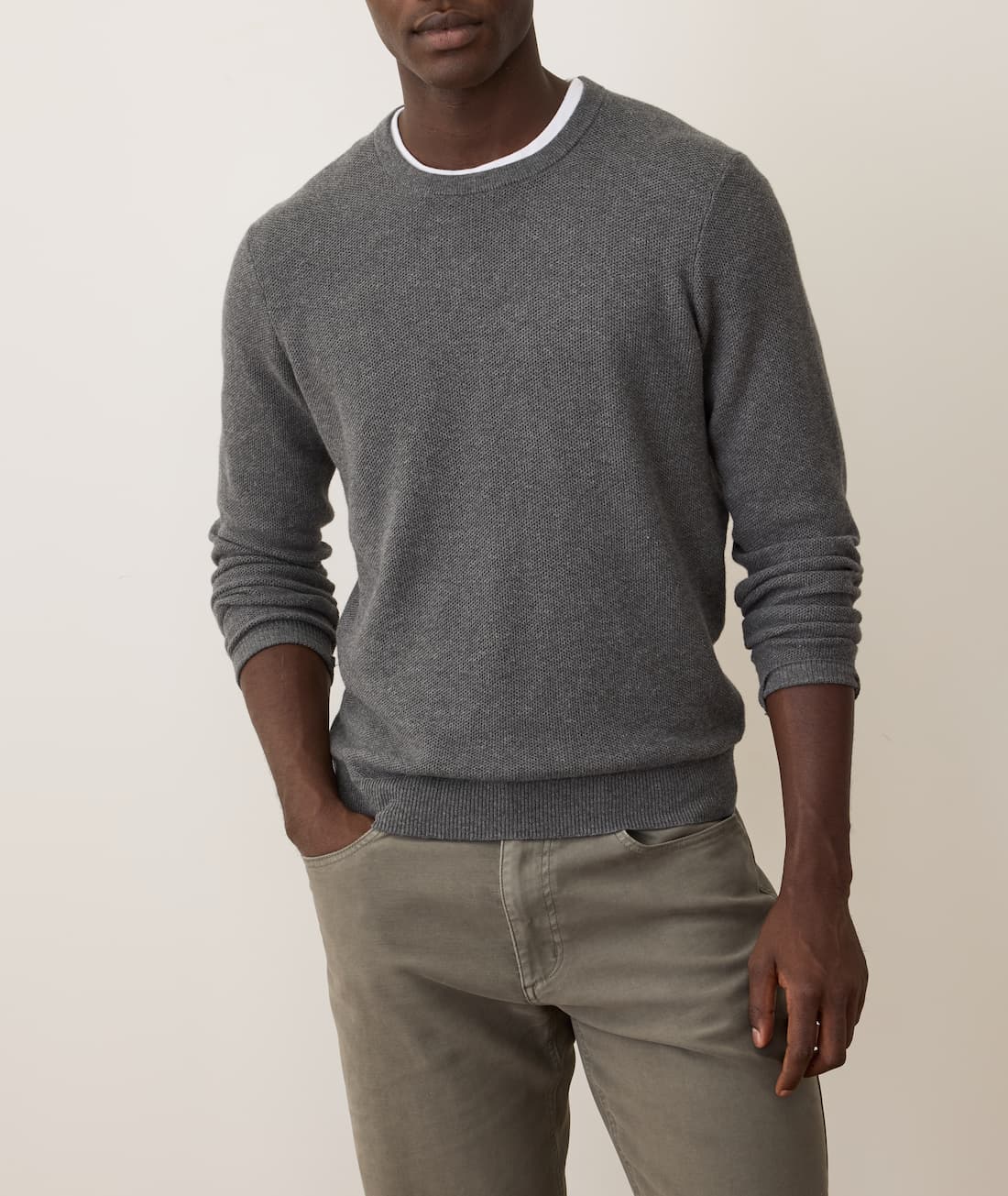 Marine Layer Men's Long Sleeve Sweater Tee - Image 7