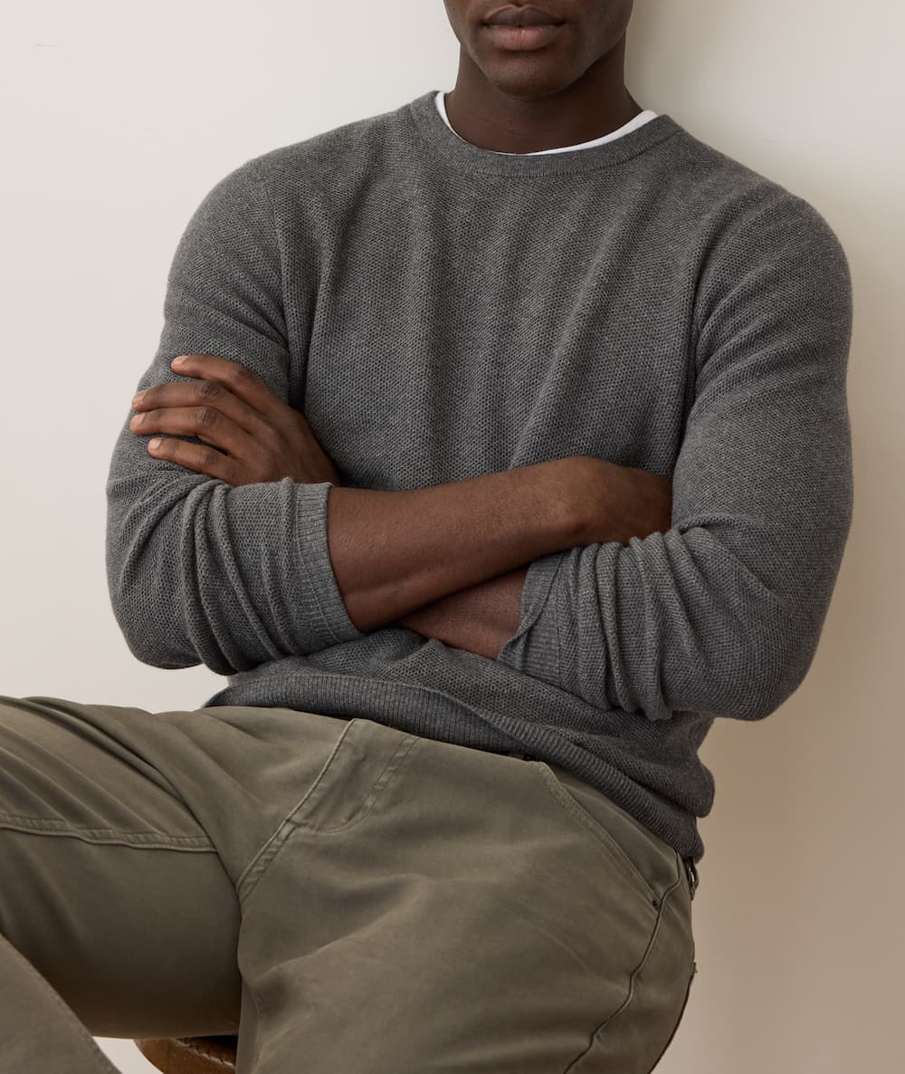 Marine Layer Men's Long Sleeve Sweater Tee - Image 9