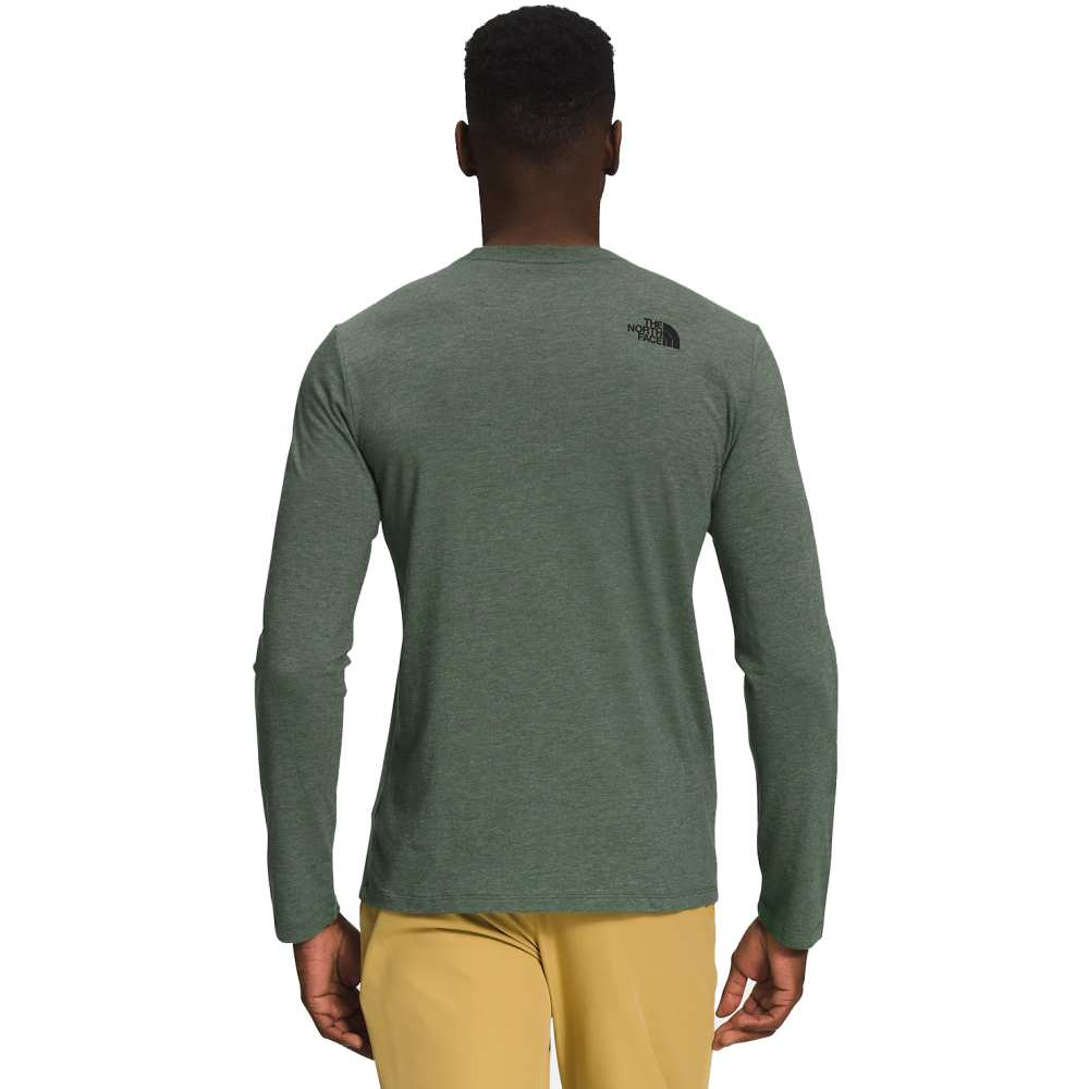 Men's Triblend Bear Long Sleeve Tee - Image 2