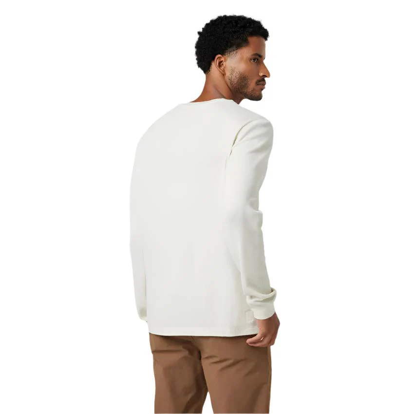 Vuori Men's Long Sleeve Waffle Henley - Image 3