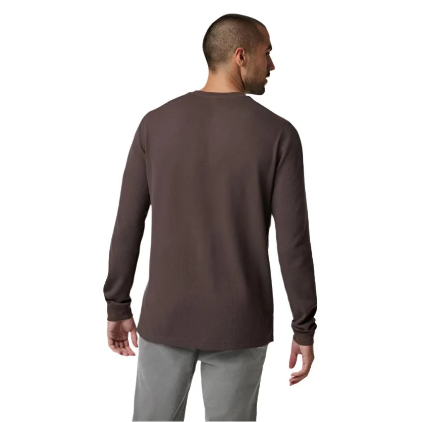 Vuori Men's Long Sleeve Waffle Henley - Image 6