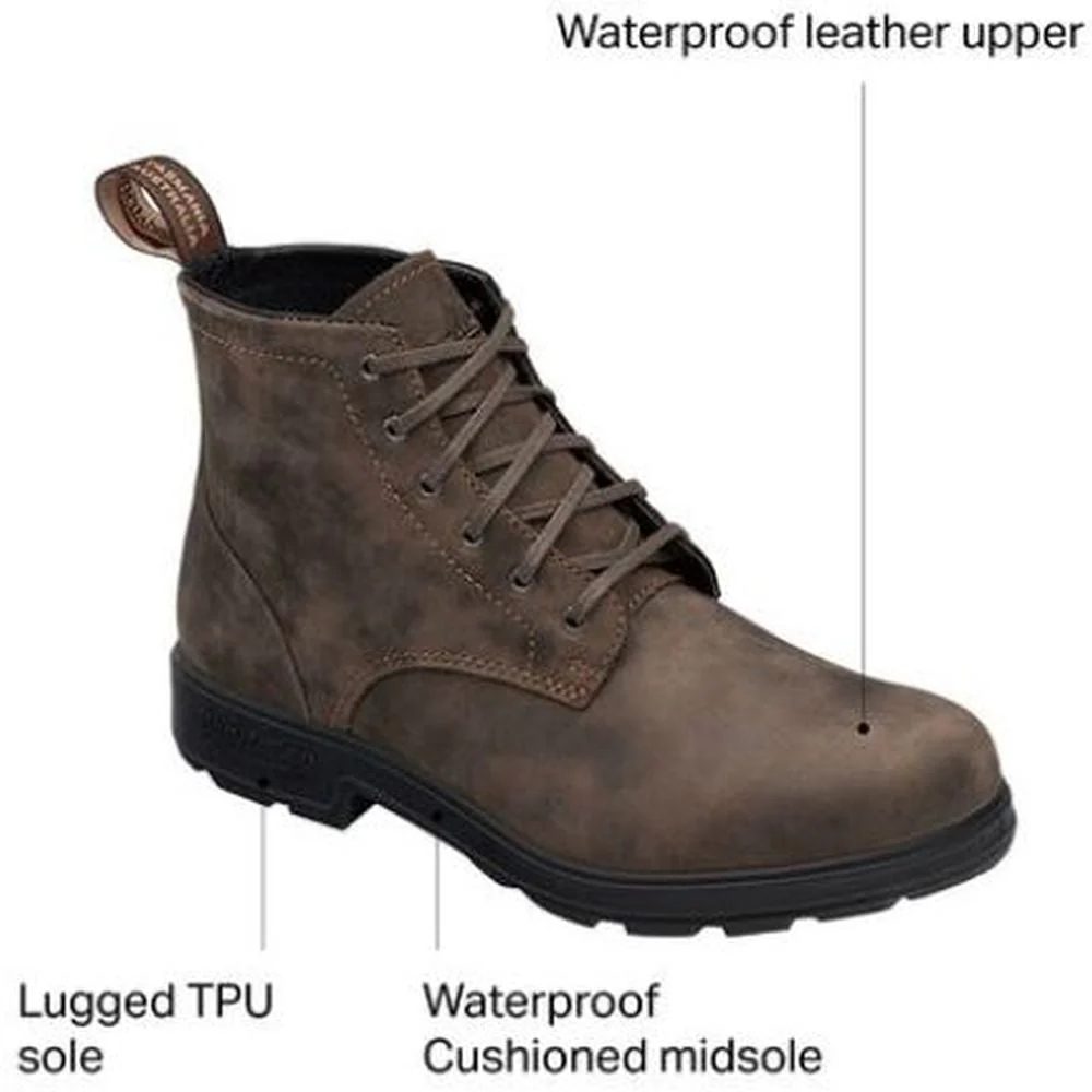 Men's Lace Up Boots - Image 4