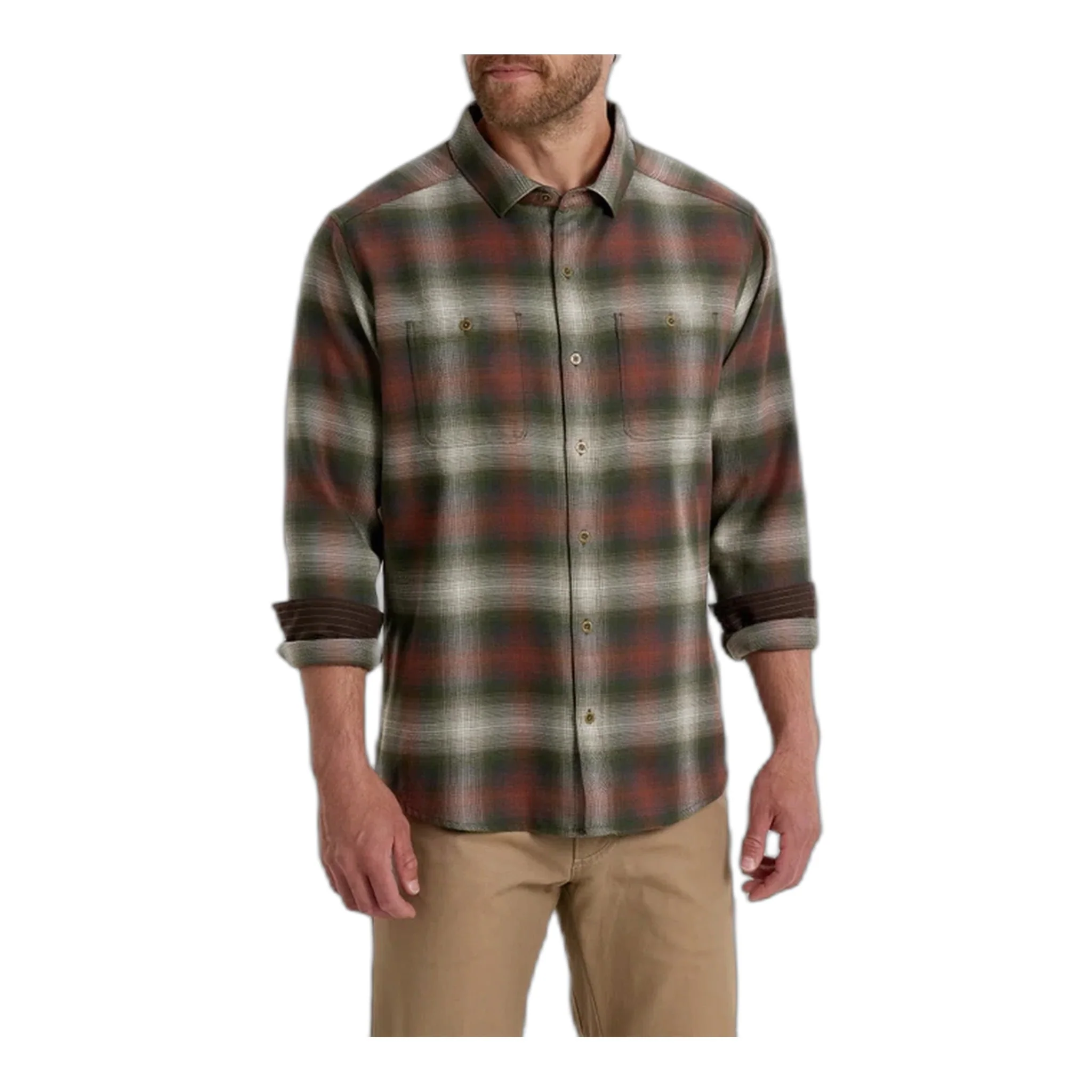 Men's Law Flannel Long Sleeve Shirt - Image 3