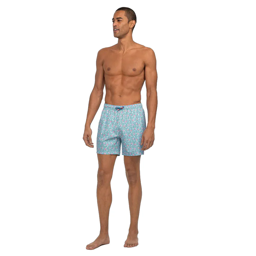 Southern Shirt Men's Let's Flamingle Swim Shorts - Image 2