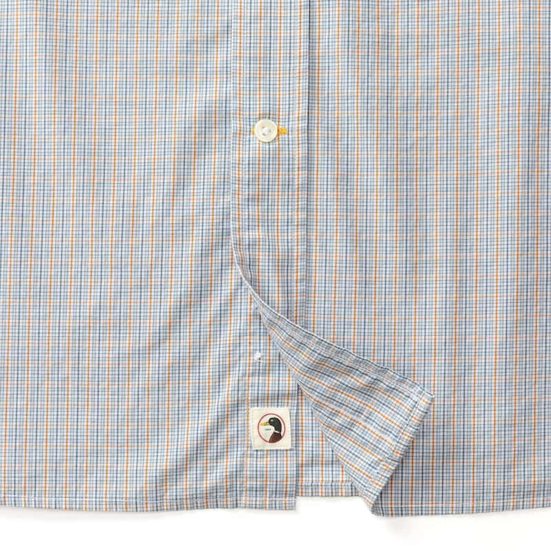 Duck Head Men's Long Sleeve Cotton Cashmere Poplin Sport Shirt - Rollins Plaid - Image 4