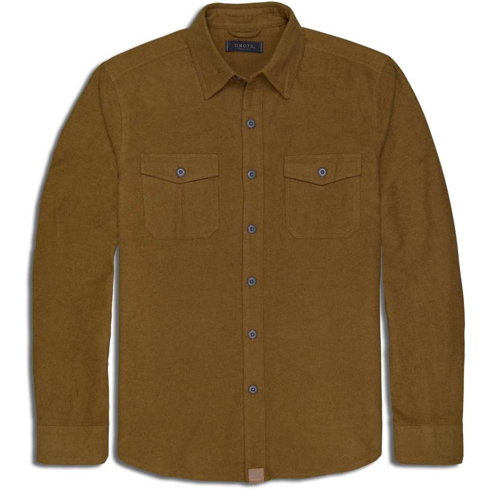 Dakota Grizzly Men's Major Long Sleeve Flannel Shirt - Image 3