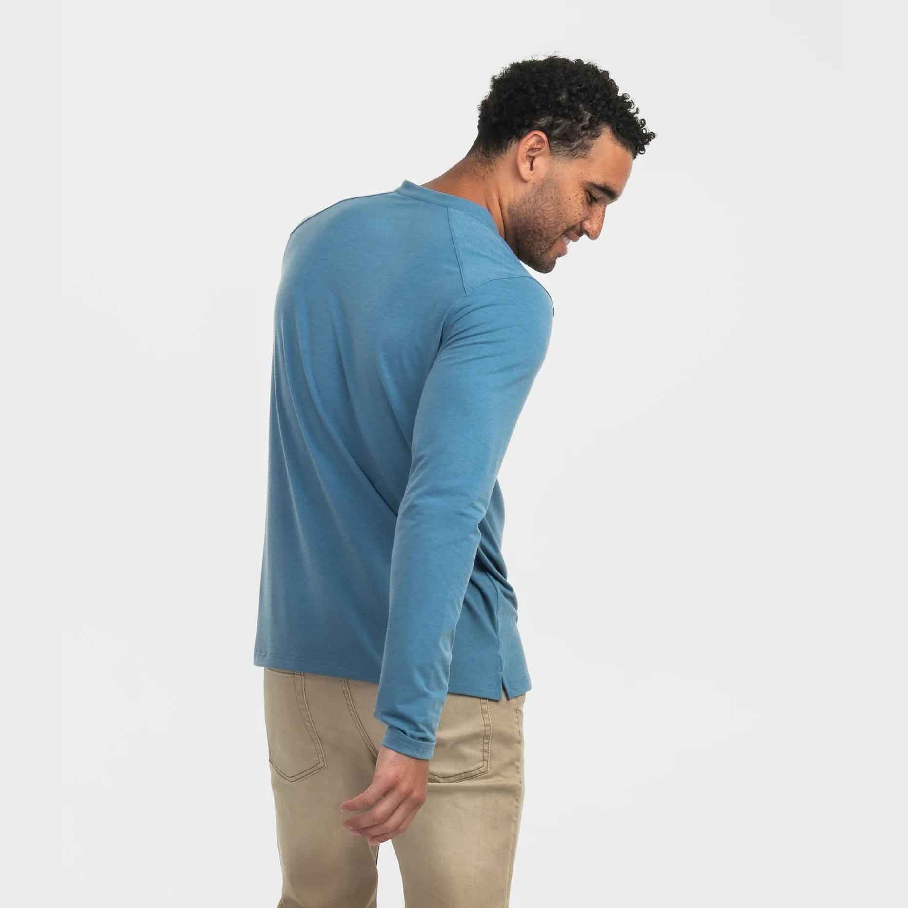 Southern Shirt Men's Max Comfort Long Sleeve Henley - Image 12