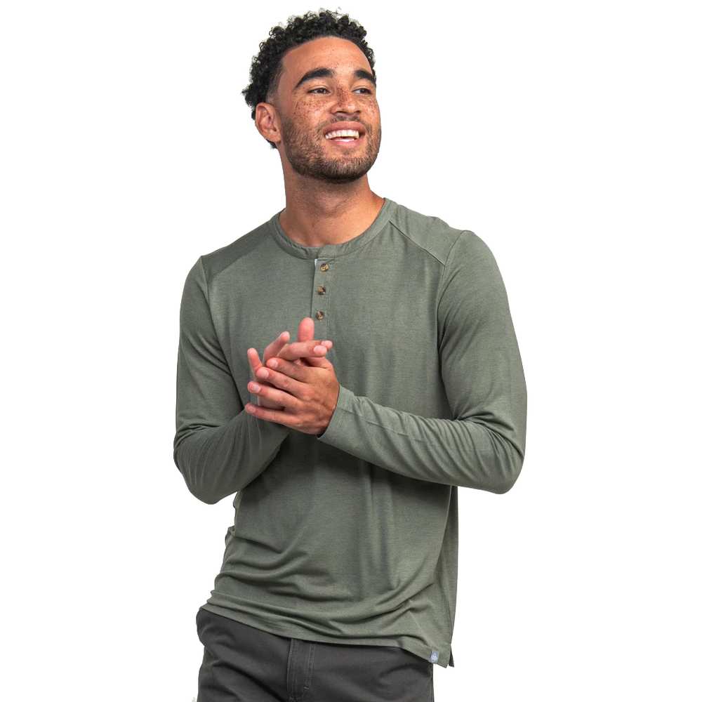 Southern Shirt Men's Max Comfort Long Sleeve Henley - Image 14