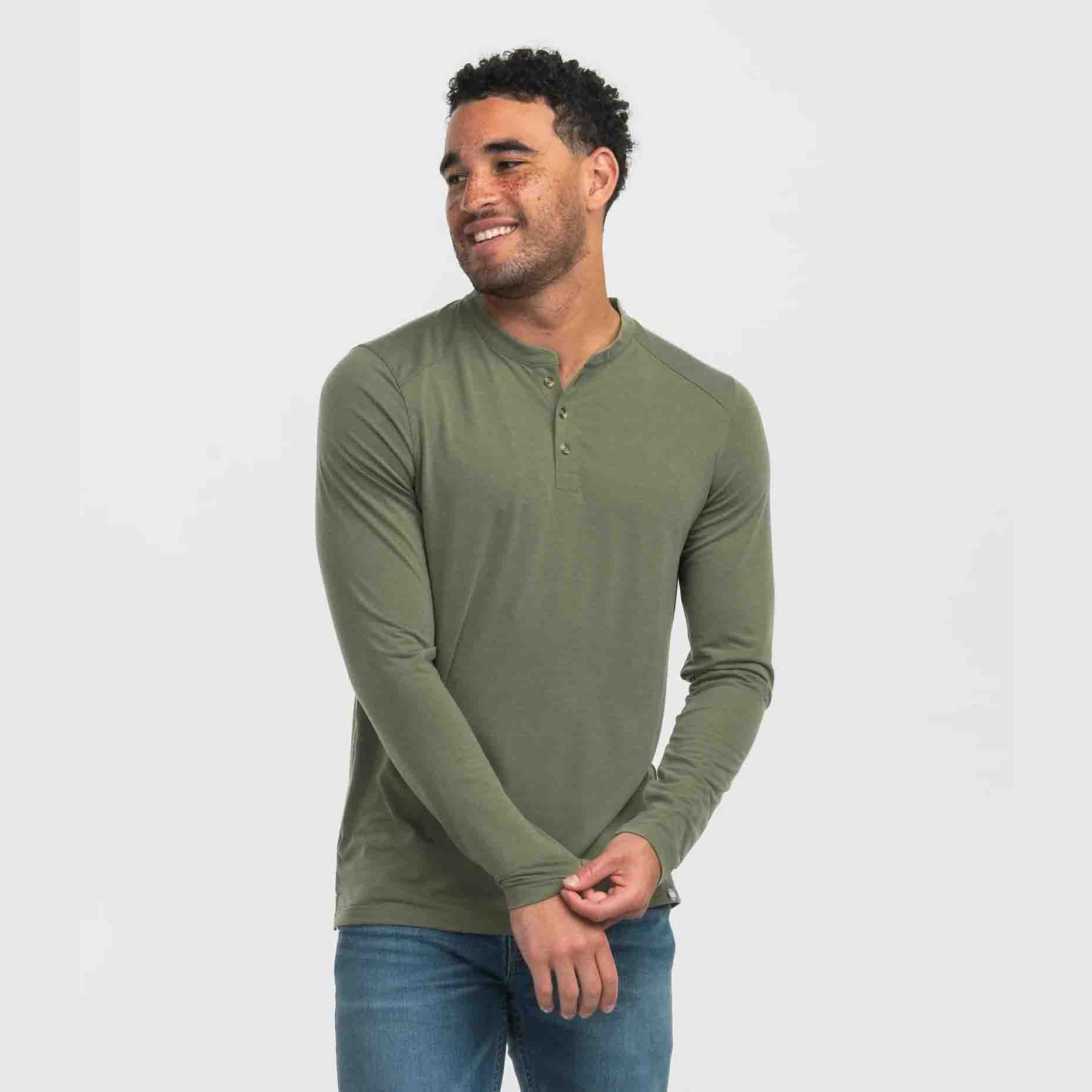 Southern Shirt Men's Max Comfort Long Sleeve Henley - Image 8