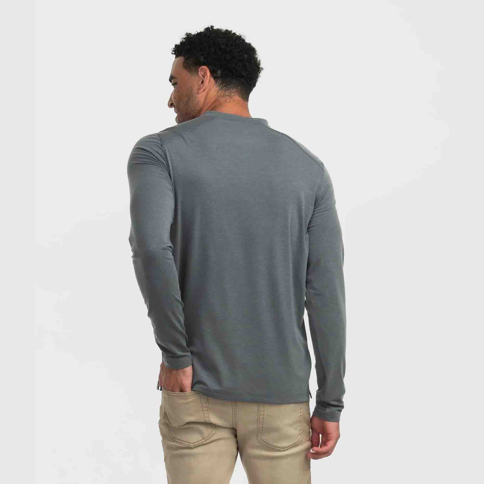 Southern Shirt Men's Max Comfort Long Sleeve Pocket Tee - Image 2