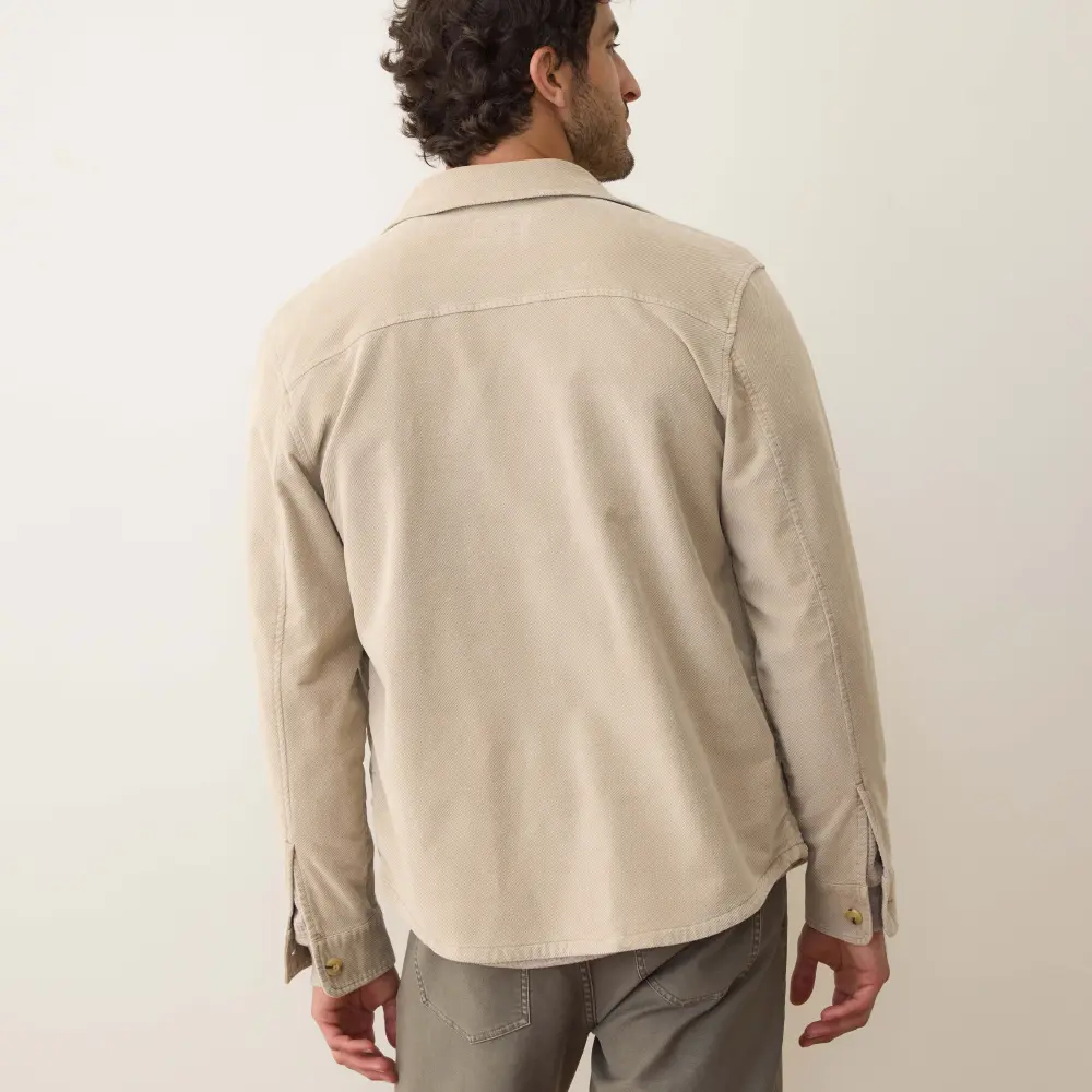 Marine Layer Men's Max Moleskin Overshirt - Image 4