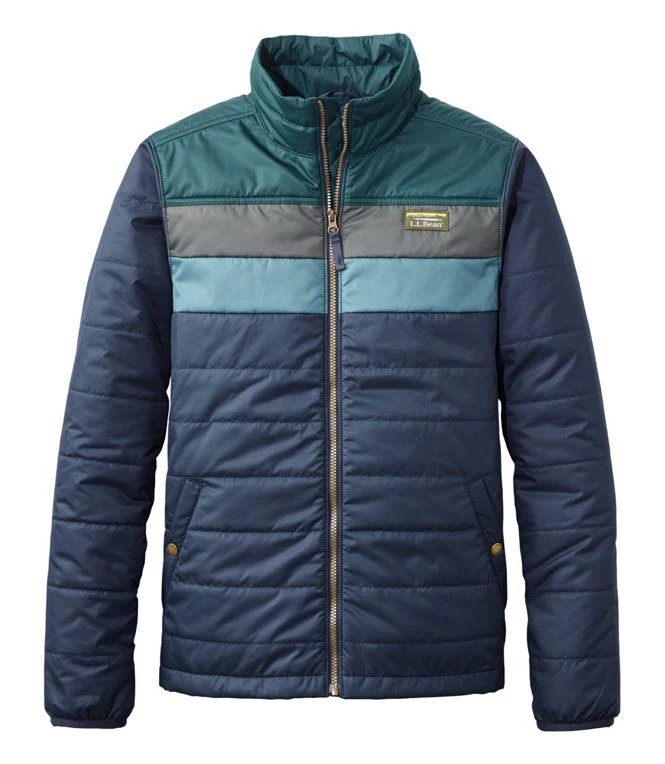Men's Mountain Classic Puffer Colorblock Jacket - Image 4