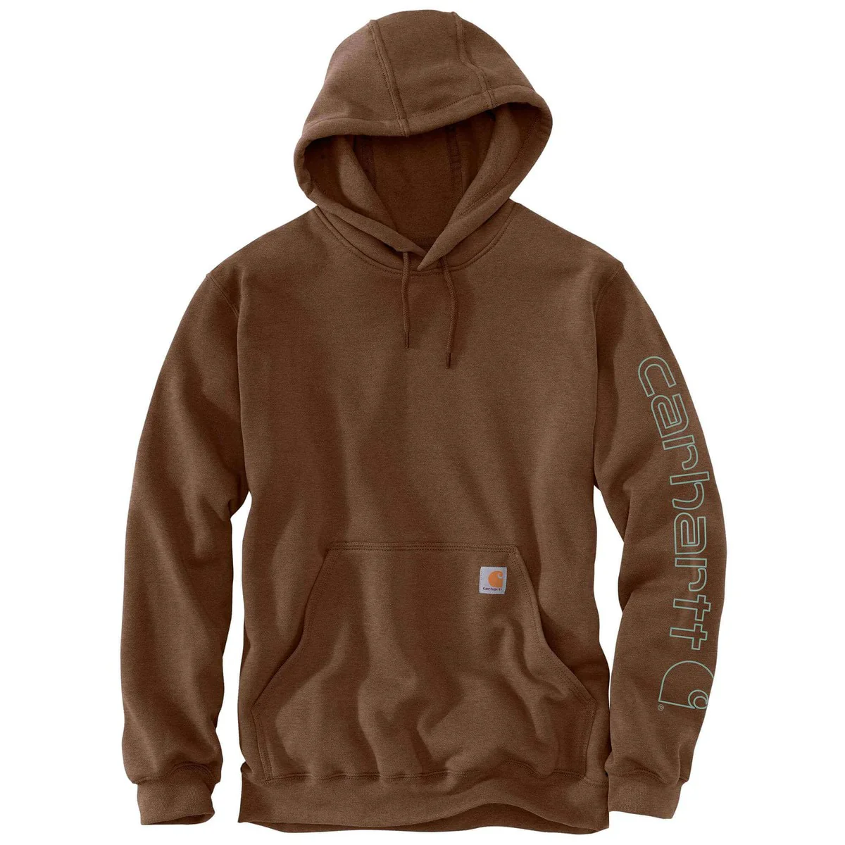 Carhartt Men's Midweight Logo Hooded Sweatshirt - Image 4