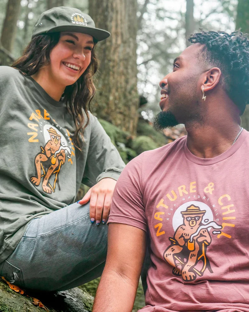 Keep Nature Wild Men's Nature and Chill Short Sleeve T-Shirt - Image 3