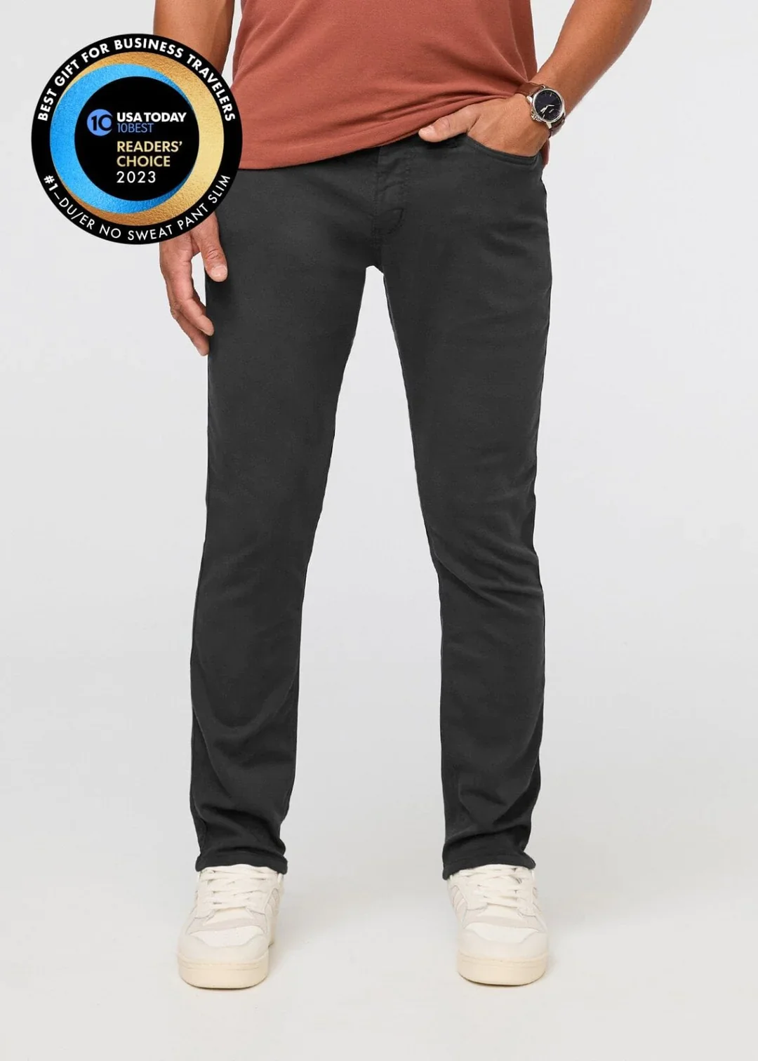 Men's No Sweat Relaxed Pant - 32" - Image 7