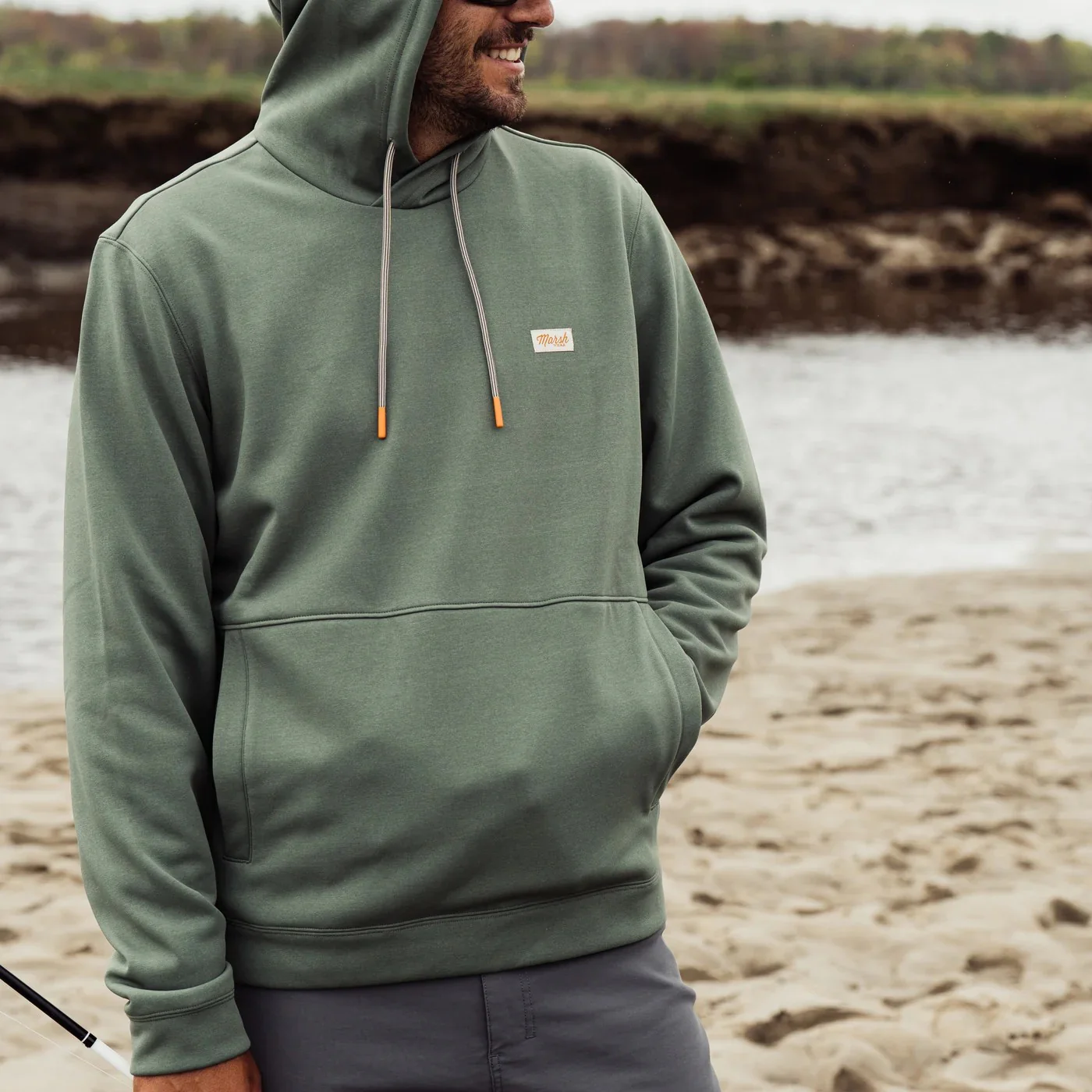 Marsh Wear Men's Nor'Easter Fleece Hoodie - Image 12