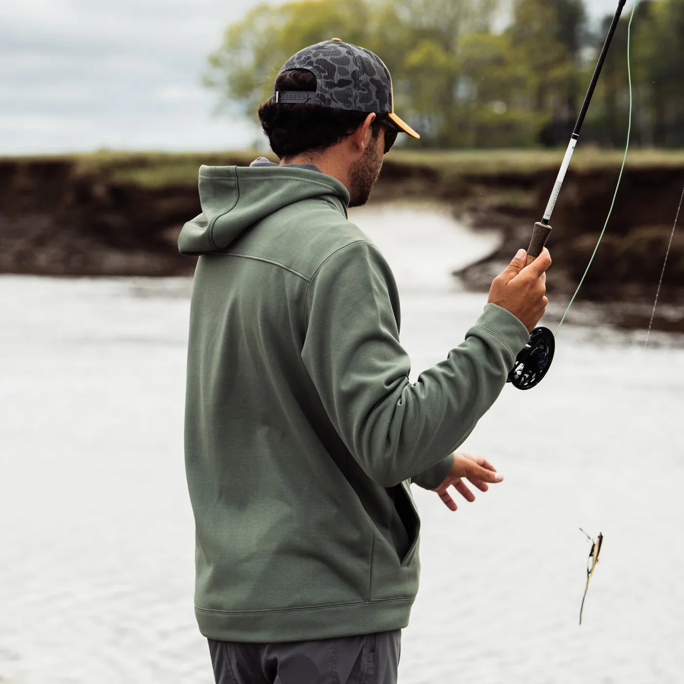 Marsh Wear Men's Nor'Easter Fleece Hoodie - Image 14