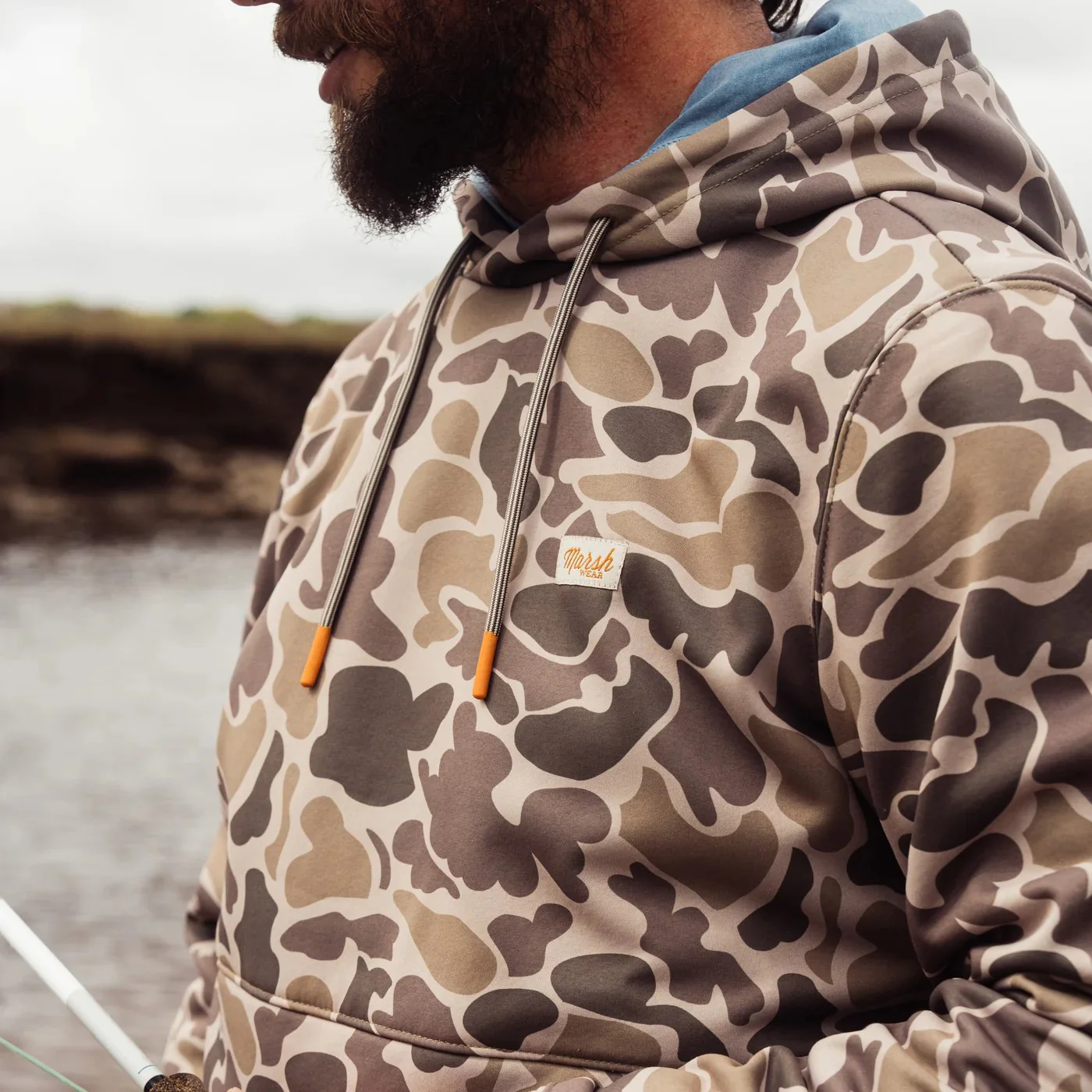 Marsh Wear Men's Nor'Easter Fleece Hoodie - Image 7
