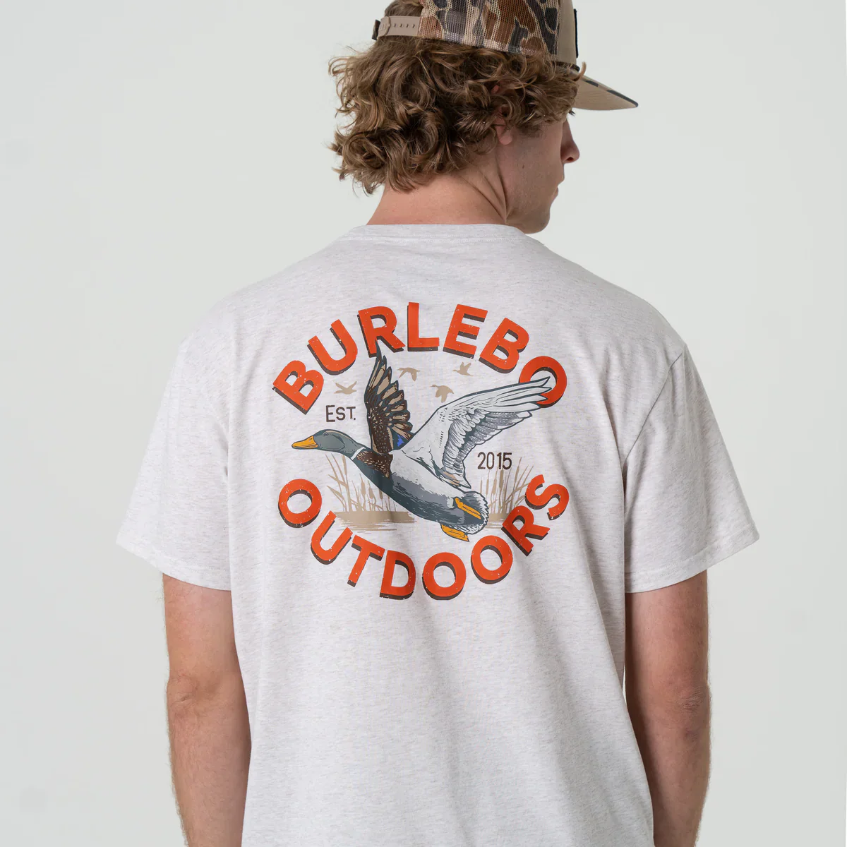 Burlebo Men's Old School Duck Hunt Short Sleeve Tee - Image 6