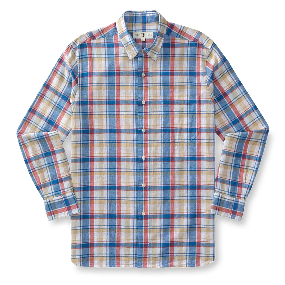 Duck Head Men's Conolly Plaid Oxford Sport Shirt - Image 3