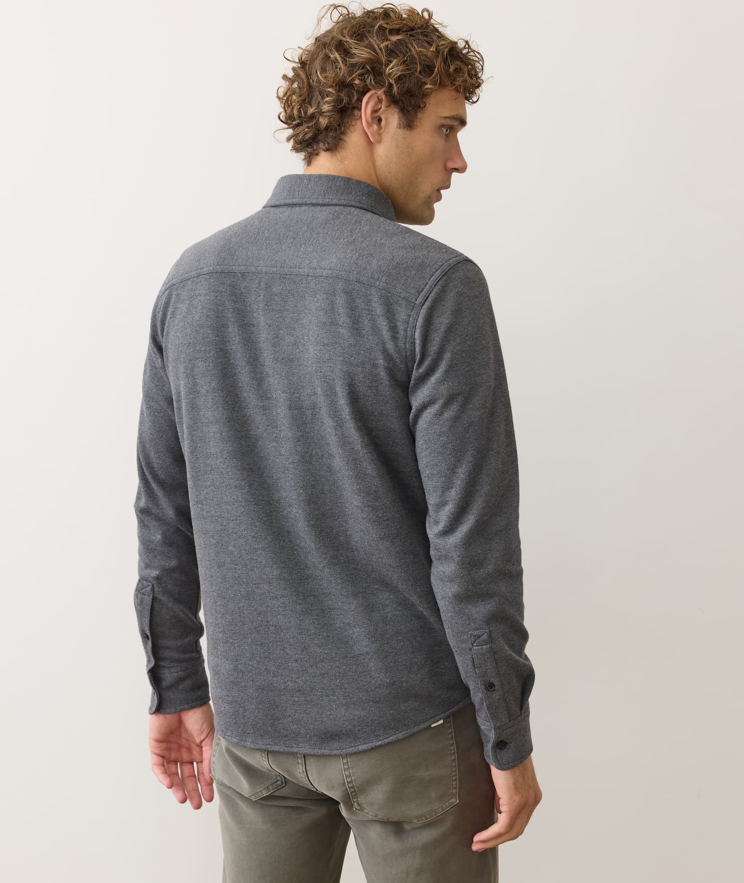 Marine Layer Men's Pacifica Stretch Long Sleeve Shirt - Image 7