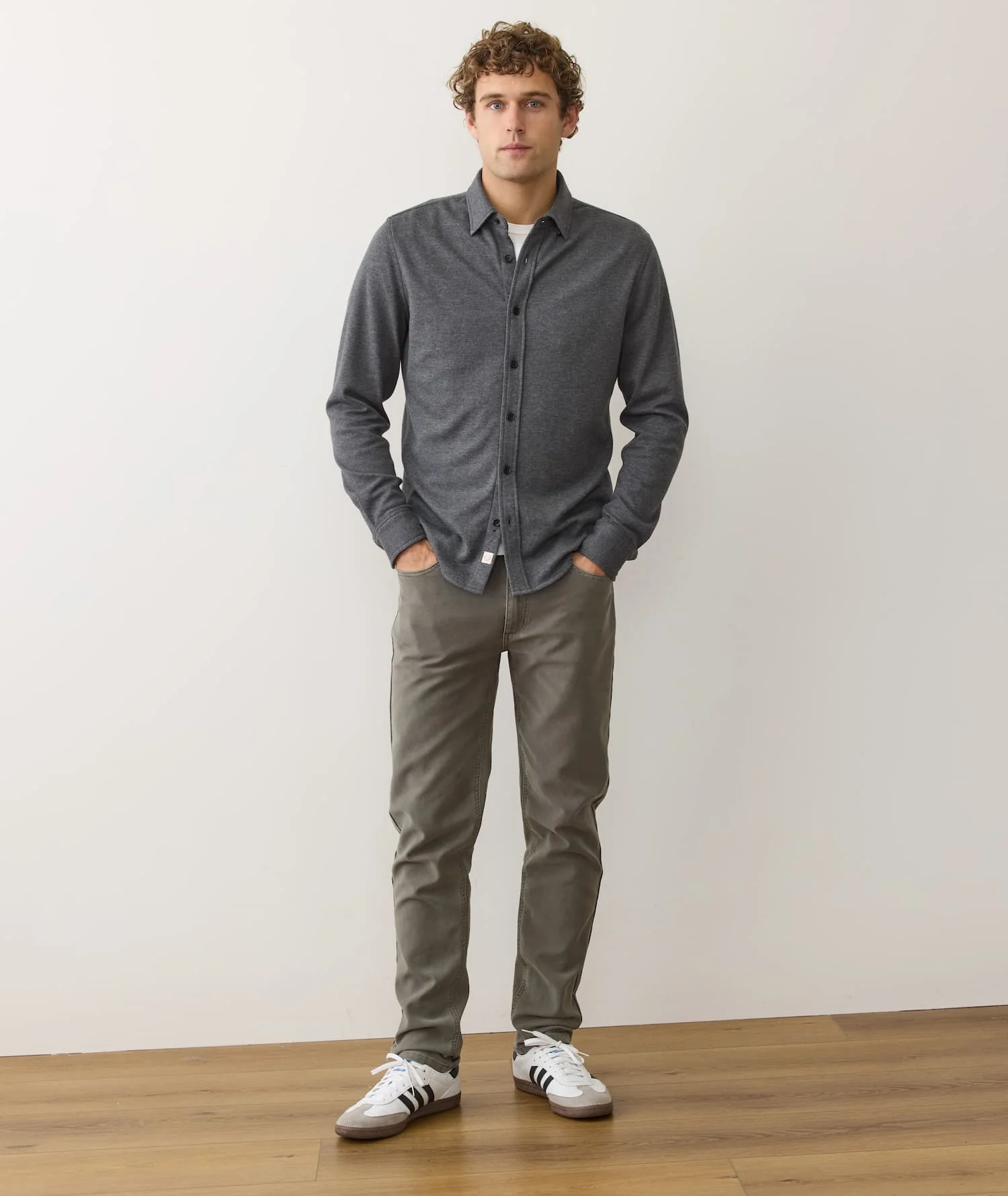 Marine Layer Men's Pacifica Stretch Long Sleeve Shirt - Image 8