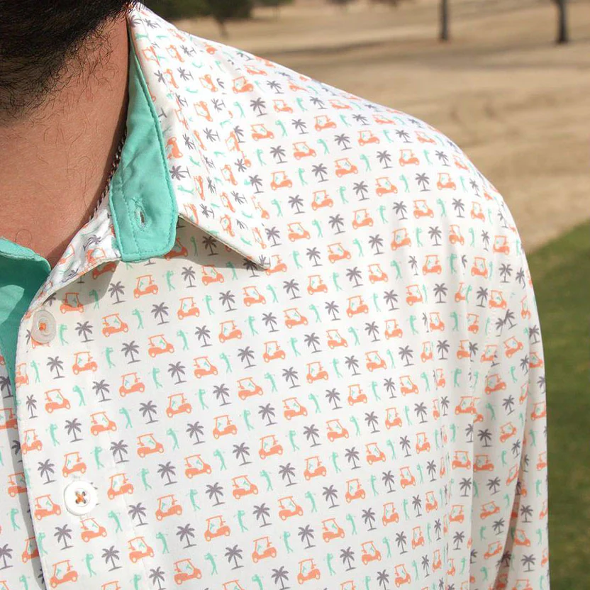 Southern Shirt Men's Par Fore Printed Polo - Image 5