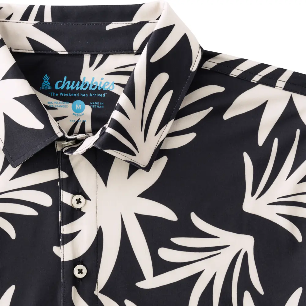 Chubbies Men's Party Time Floral Polo - Image 7