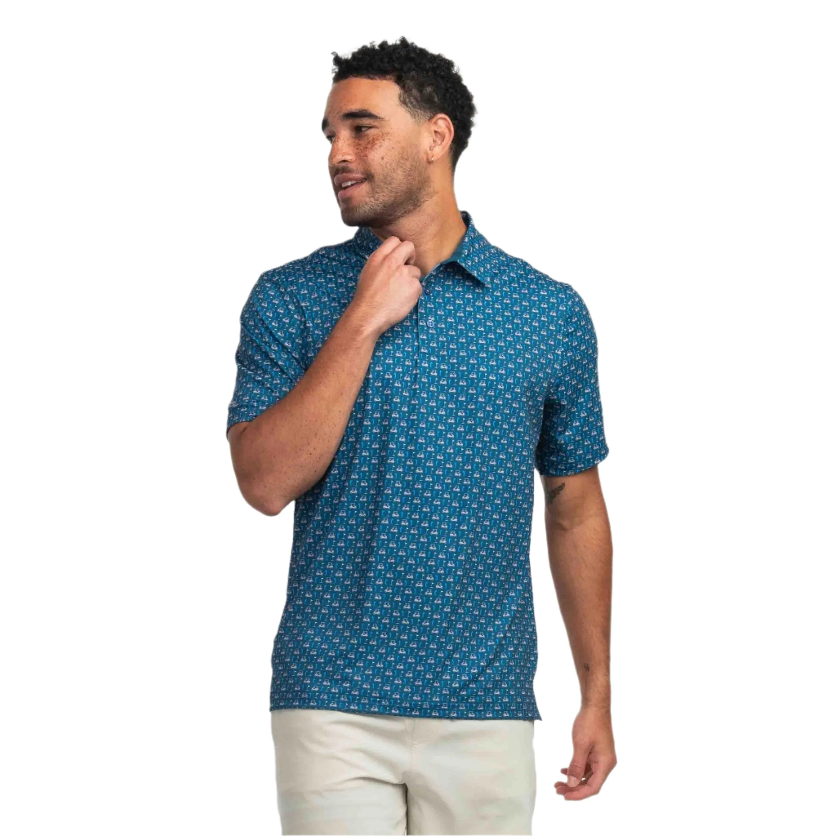 Southern Shirt Men's Perfect Round Printed Polo - Image 2