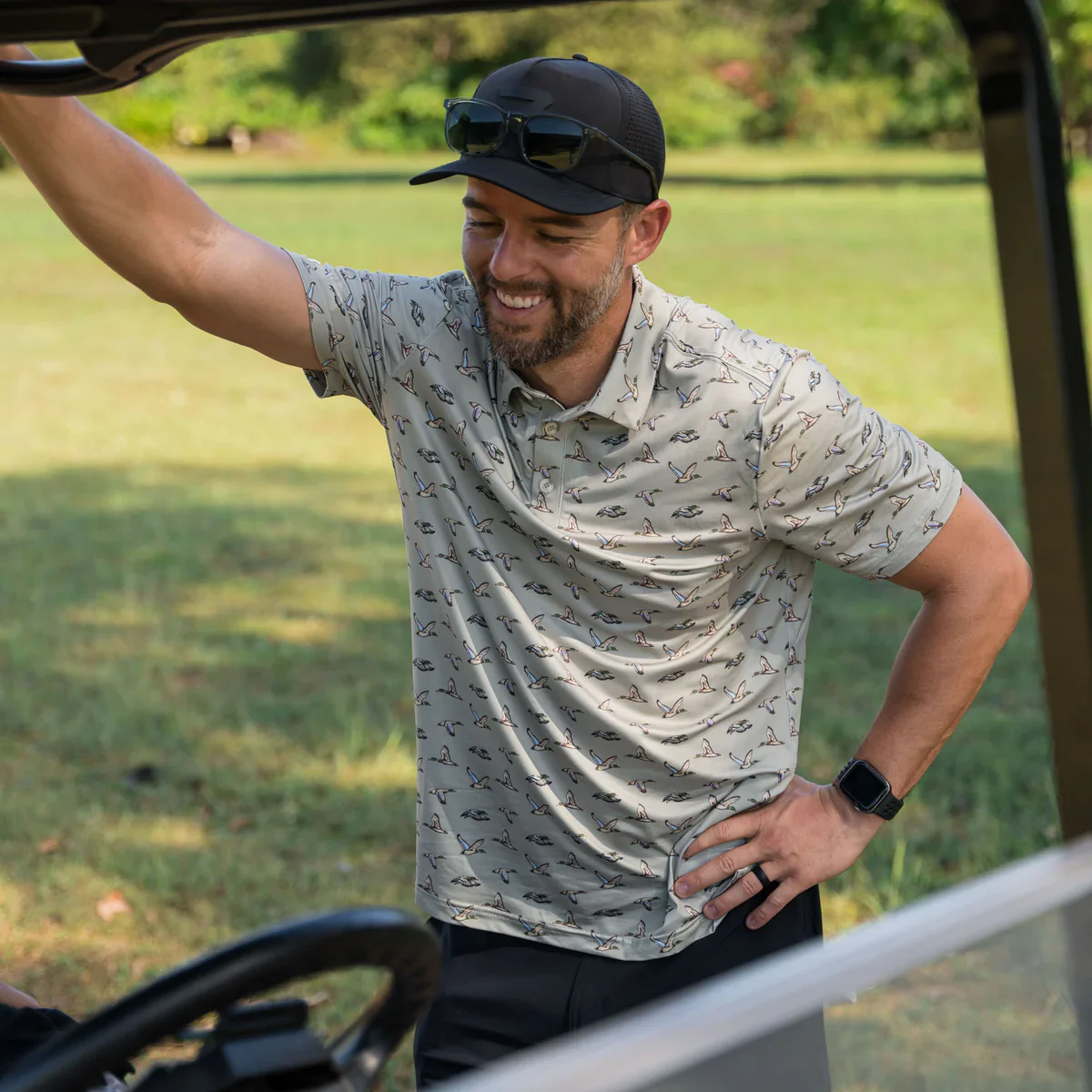 Burlebo Men's Performance Polo - Image 4