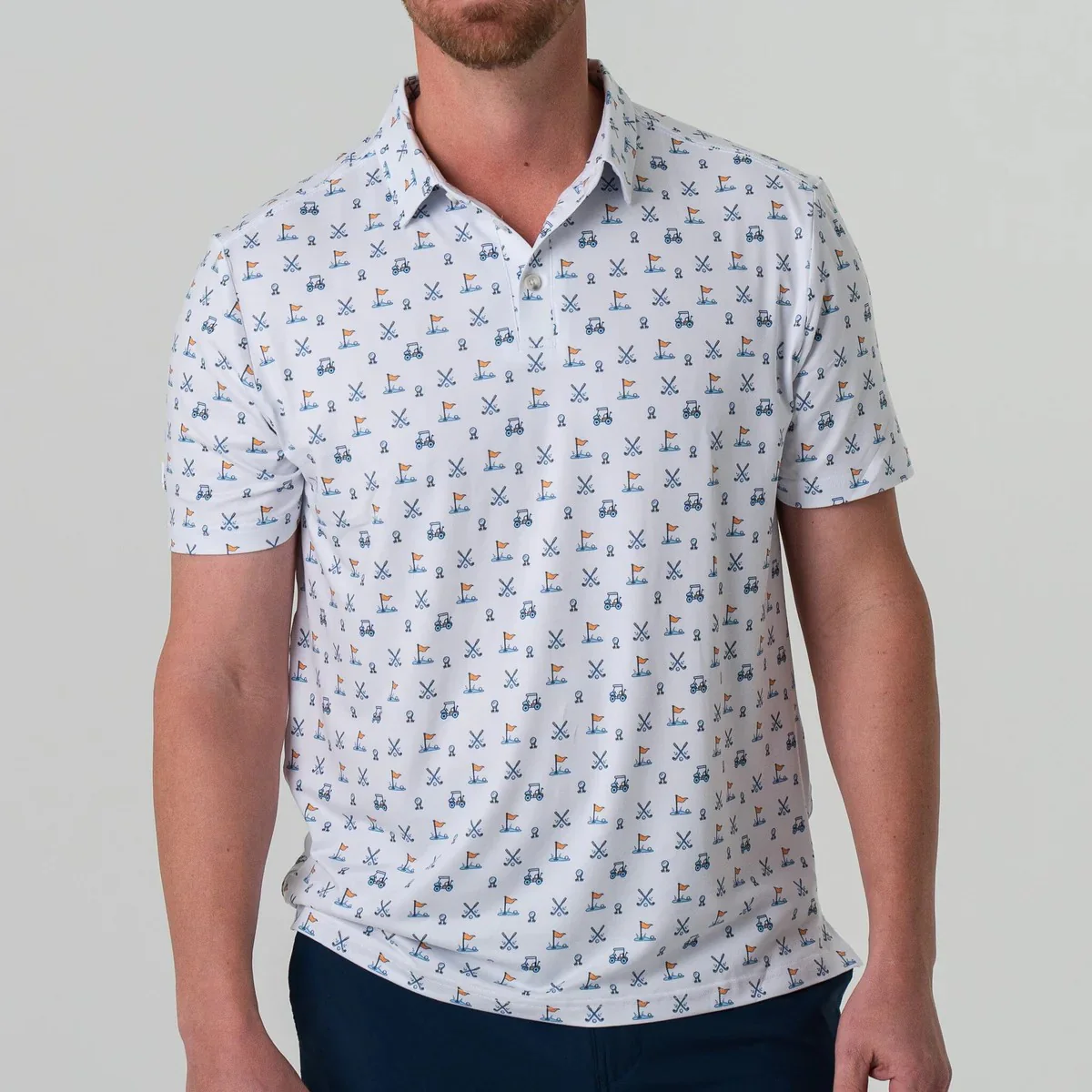 Burlebo Men's Performance Polo - Image 6