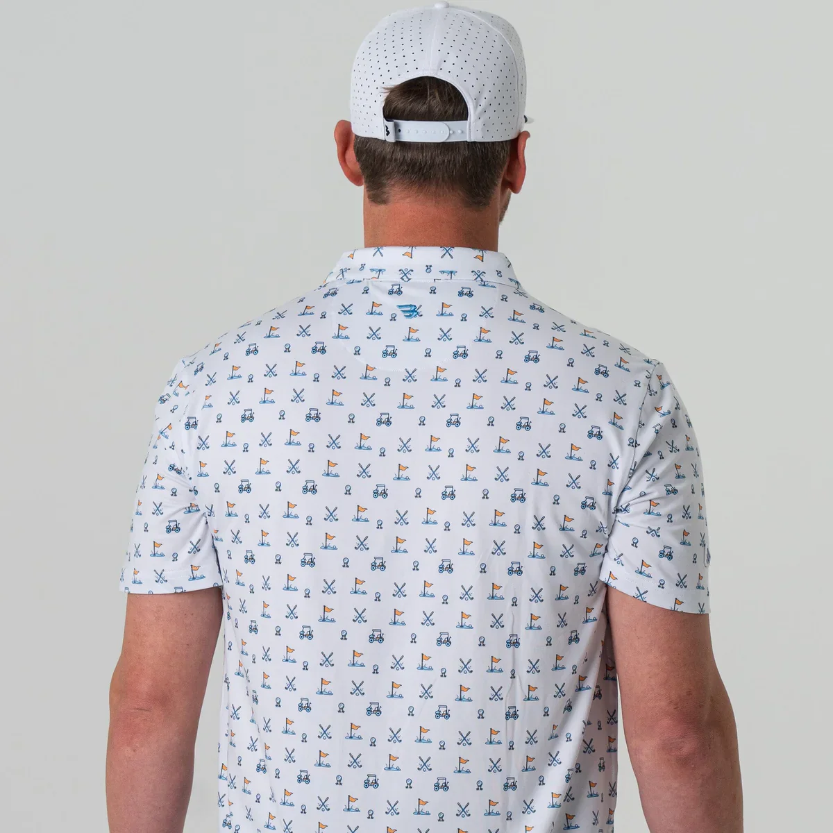 Burlebo Men's Performance Polo - Image 8