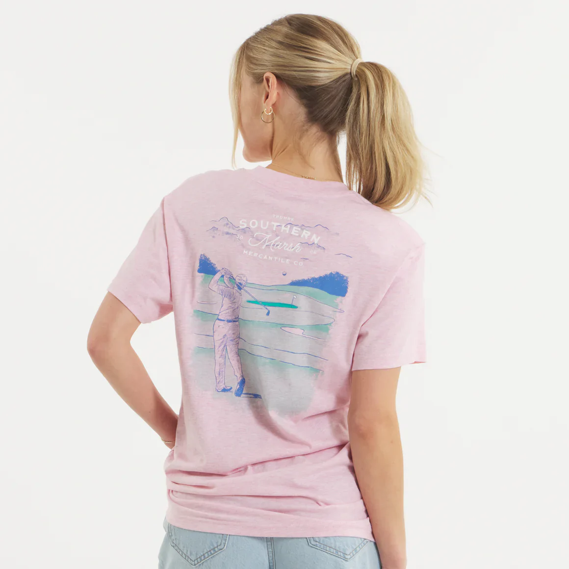 Southern Marsh Men's Pin High Short Sleeve T-Shirt - Image 4