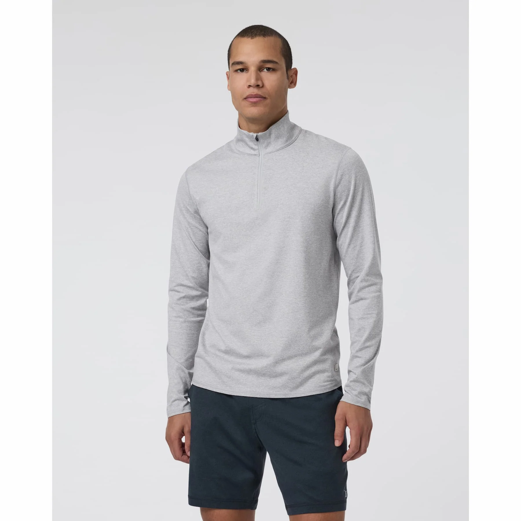 Vuori Men's Ponto Half Zip Mock Neck - Image 6
