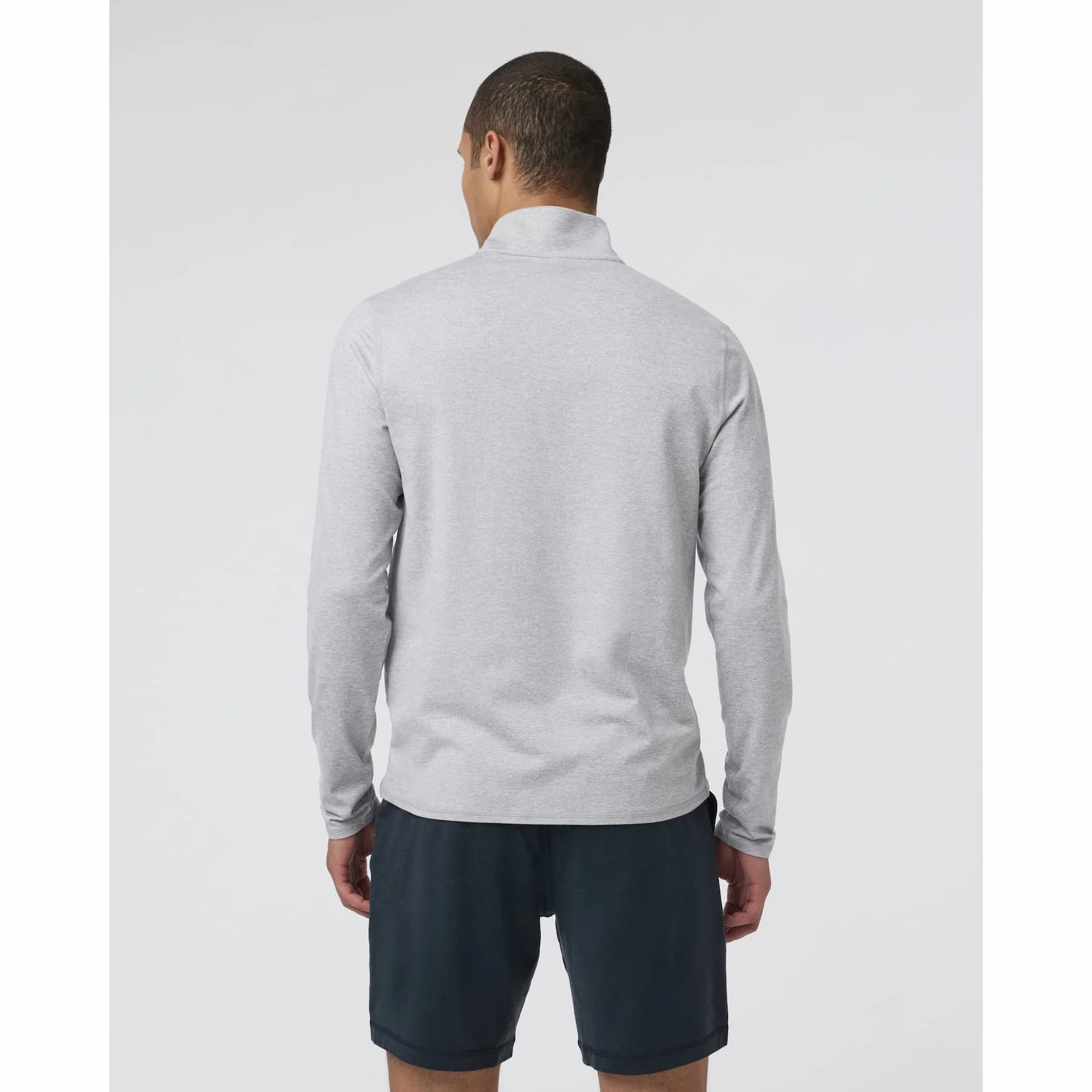 Vuori Men's Ponto Half Zip Mock Neck - Image 7