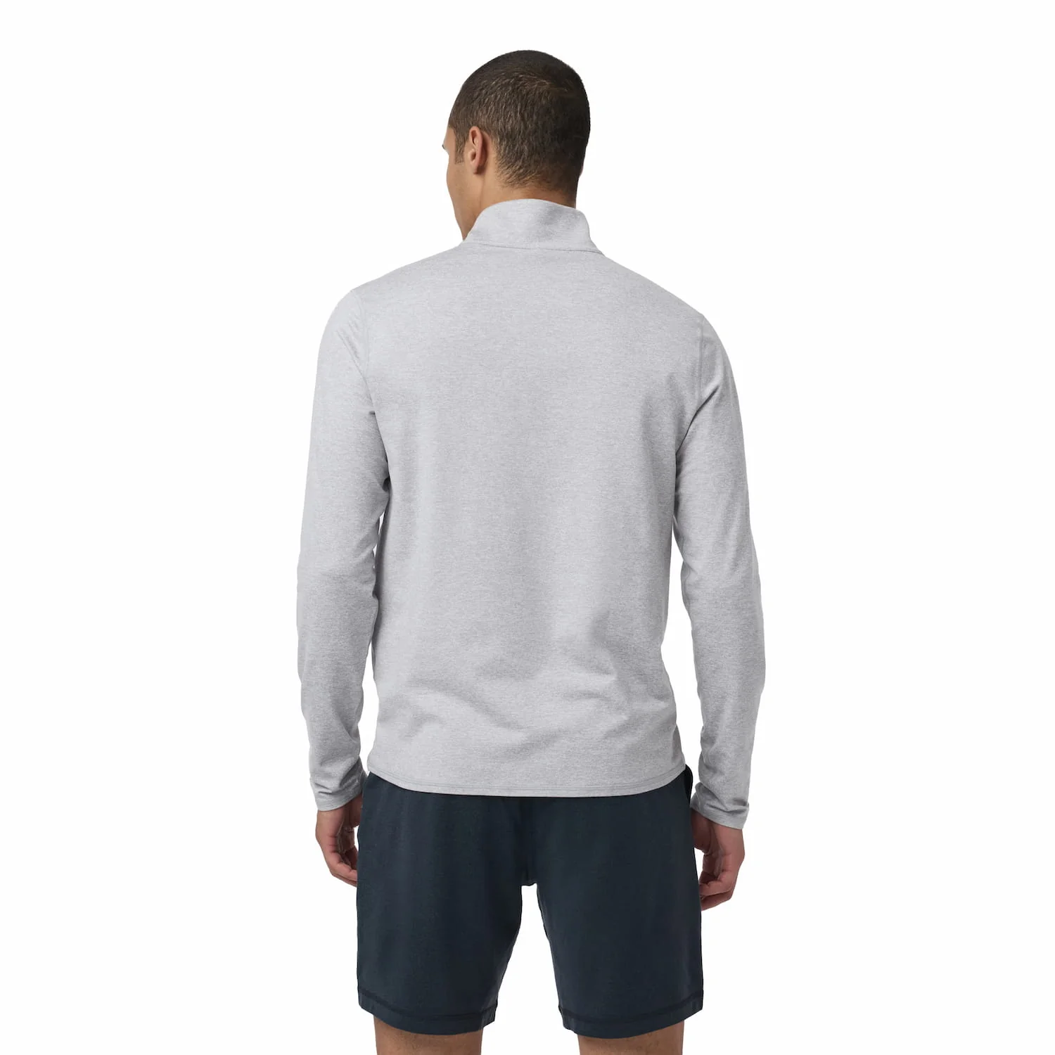 Vuori Men's Ponto Half Zip Mock Neck Pullover - Image 2