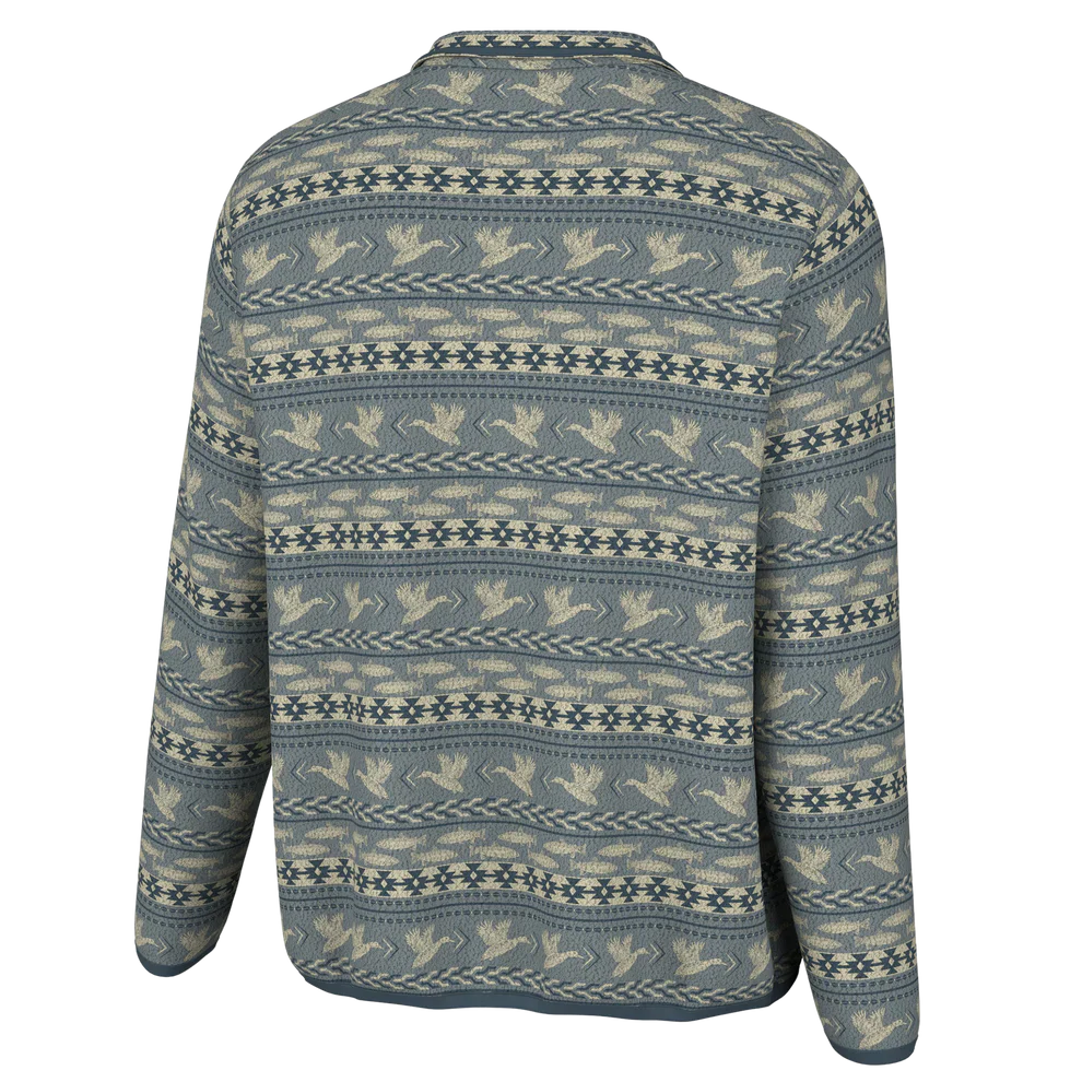 Local Boy Men's Printed Quarter Snap - Image 4