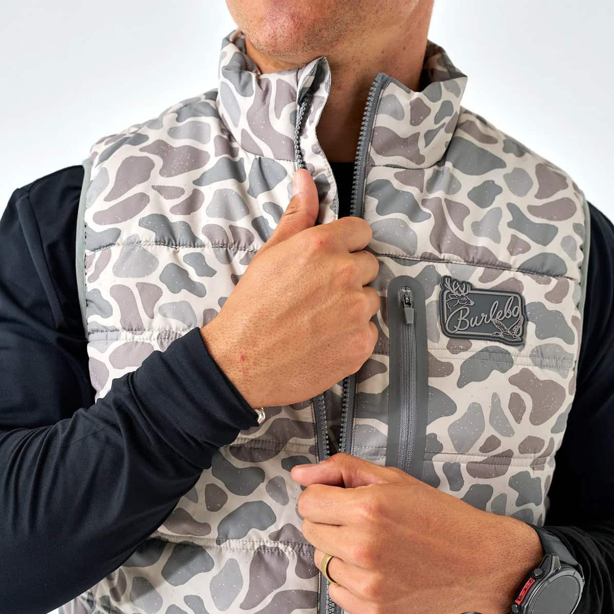 Burlebo Men's Puffer Vest - Image 5