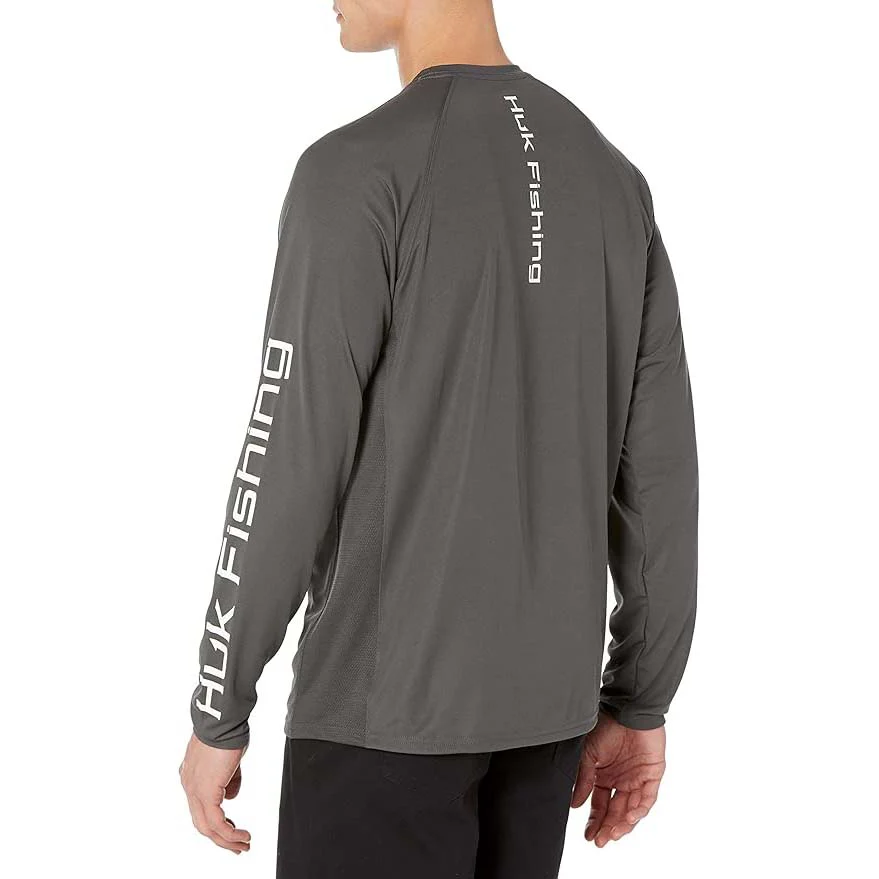 HUK Men's Pursuit Vented Long Sleeve Shirt - Image 2