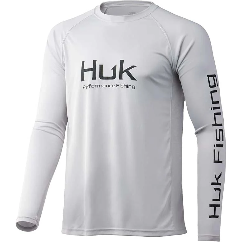HUK Men's Pursuit Vented Long Sleeve Shirt - Image 3