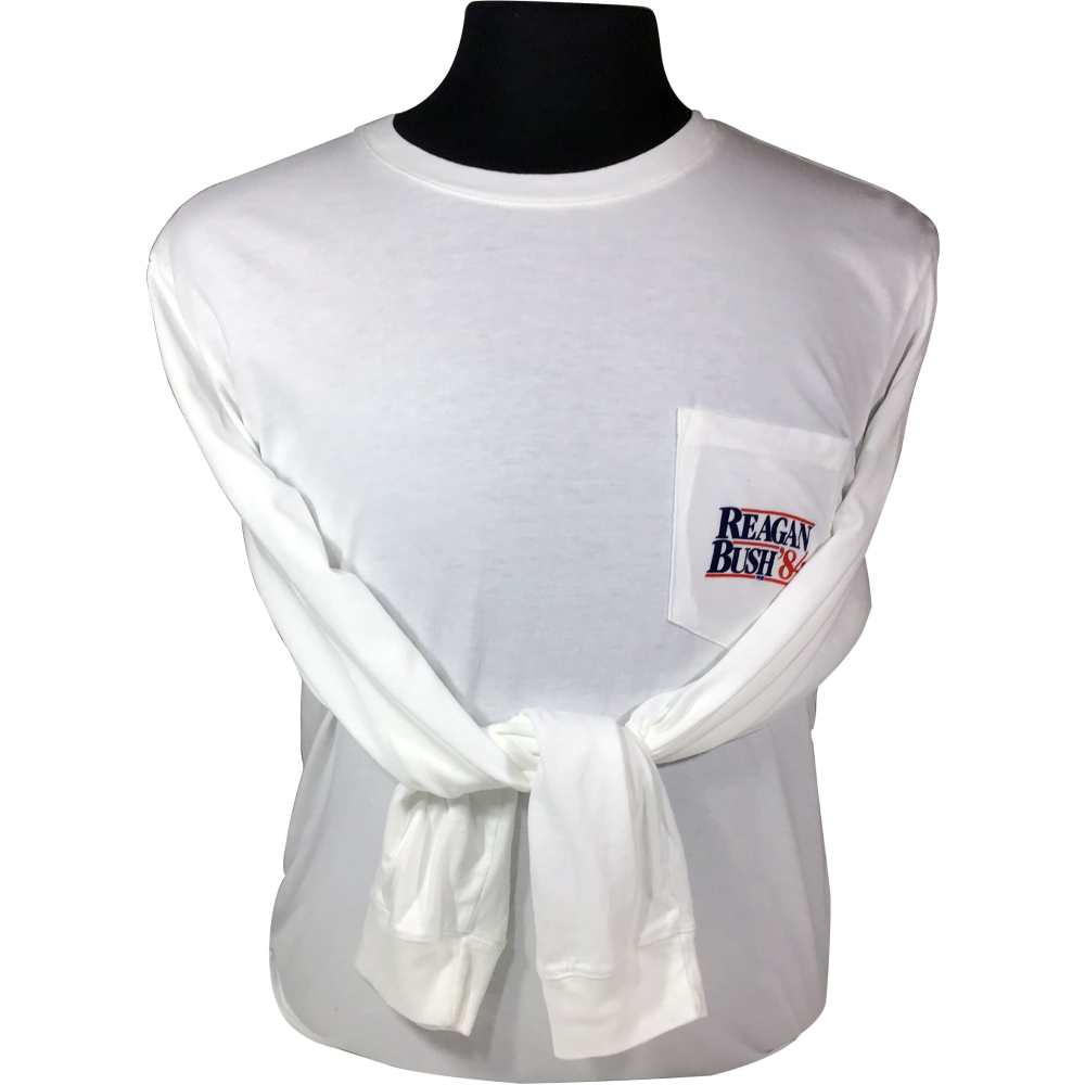 Men's Reagan Bush Pocket Long Sleeve Tee - Image 2