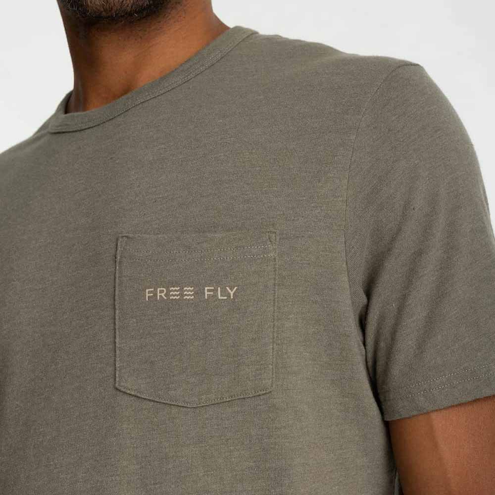 Free Fly Redfish Camo Pocket Tee - Image 2