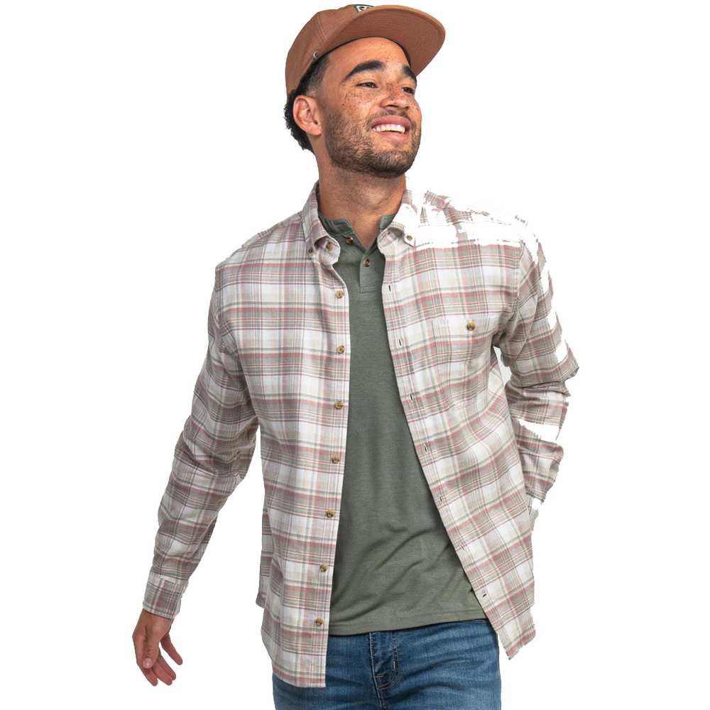 Southern Shirt Men's Redwood Long Sleeve Flannel - Image 2