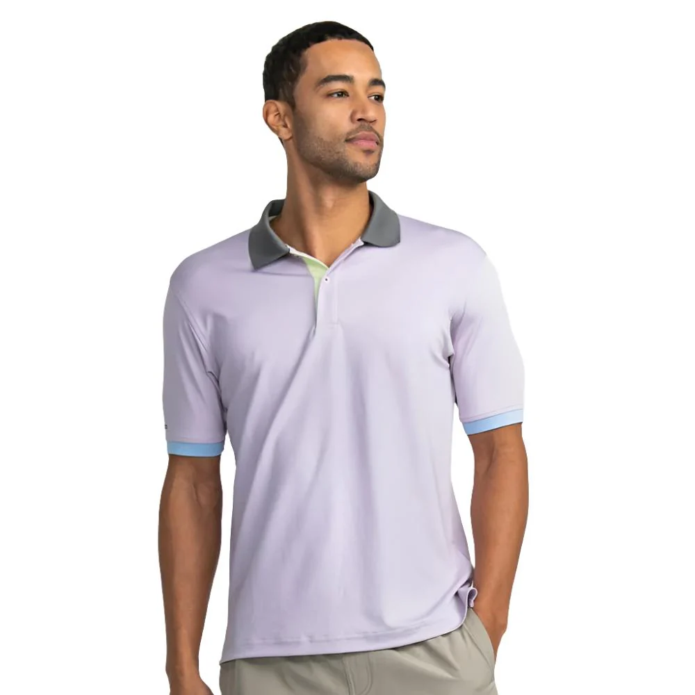Men's Retro Ribbed Cuff Polo - Image 2