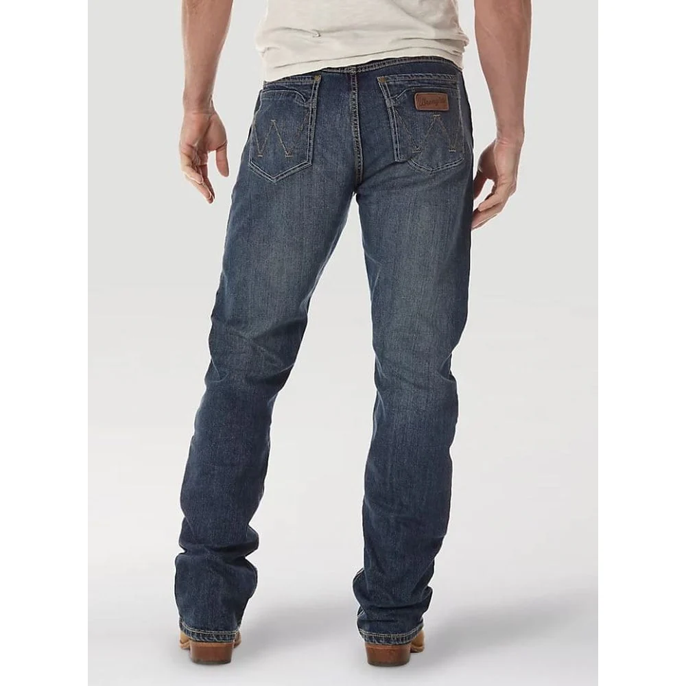 Men's Retro Slim Fit Boot Cut Jean - Image 3